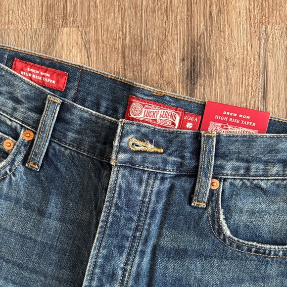 Lucky Brand Blue Paisley Women’s Jeans NWT - Picture 3 of 6